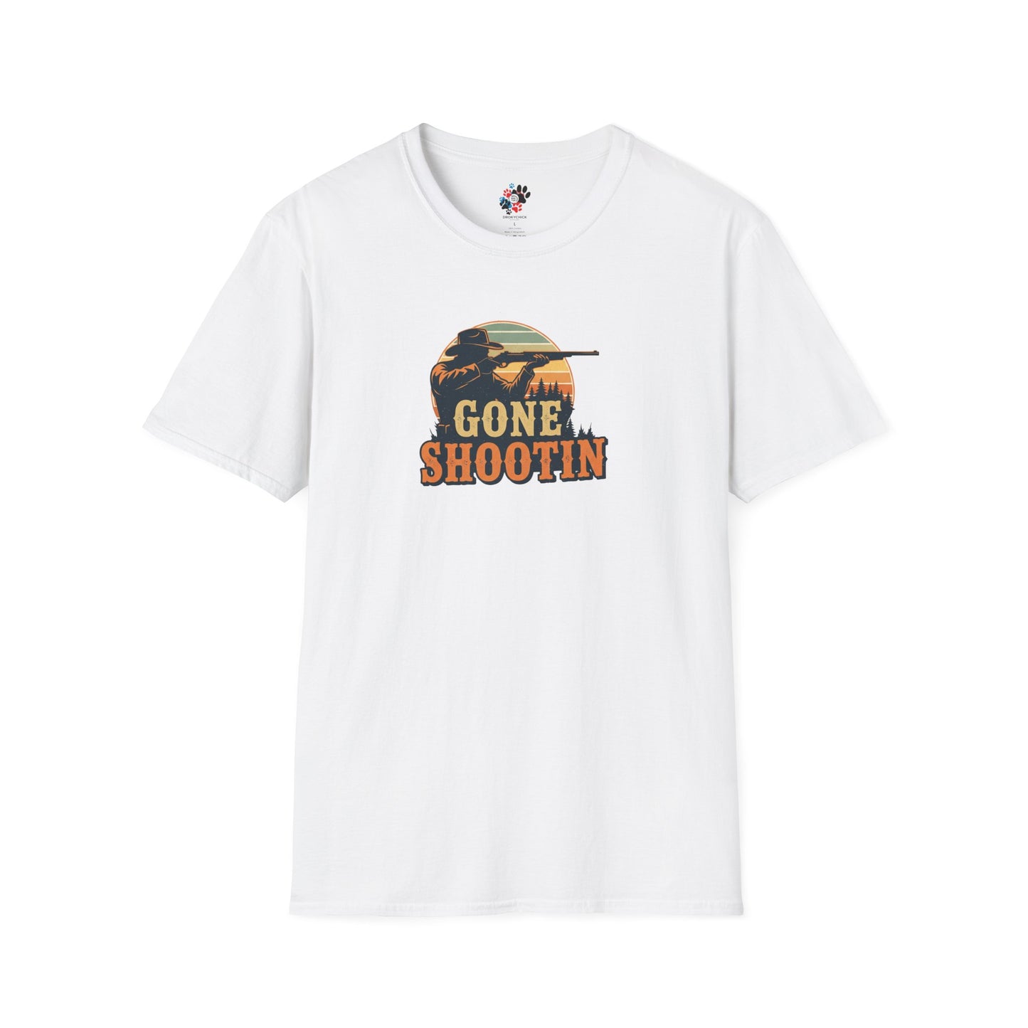 Gone Shootin'Softstyle T-Shirt - Outdoorsy Tee
