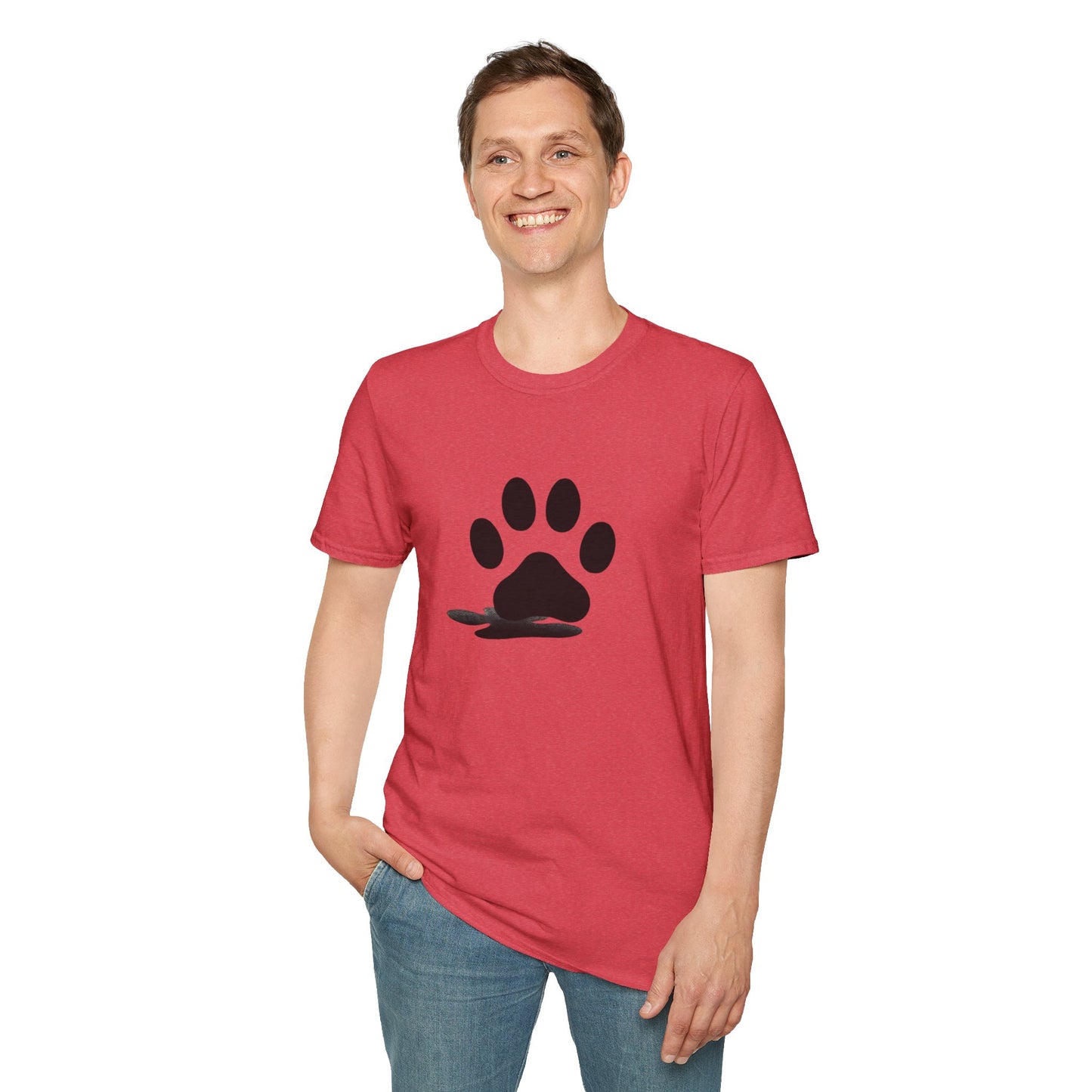 Paw Print Graphic T-Shirt