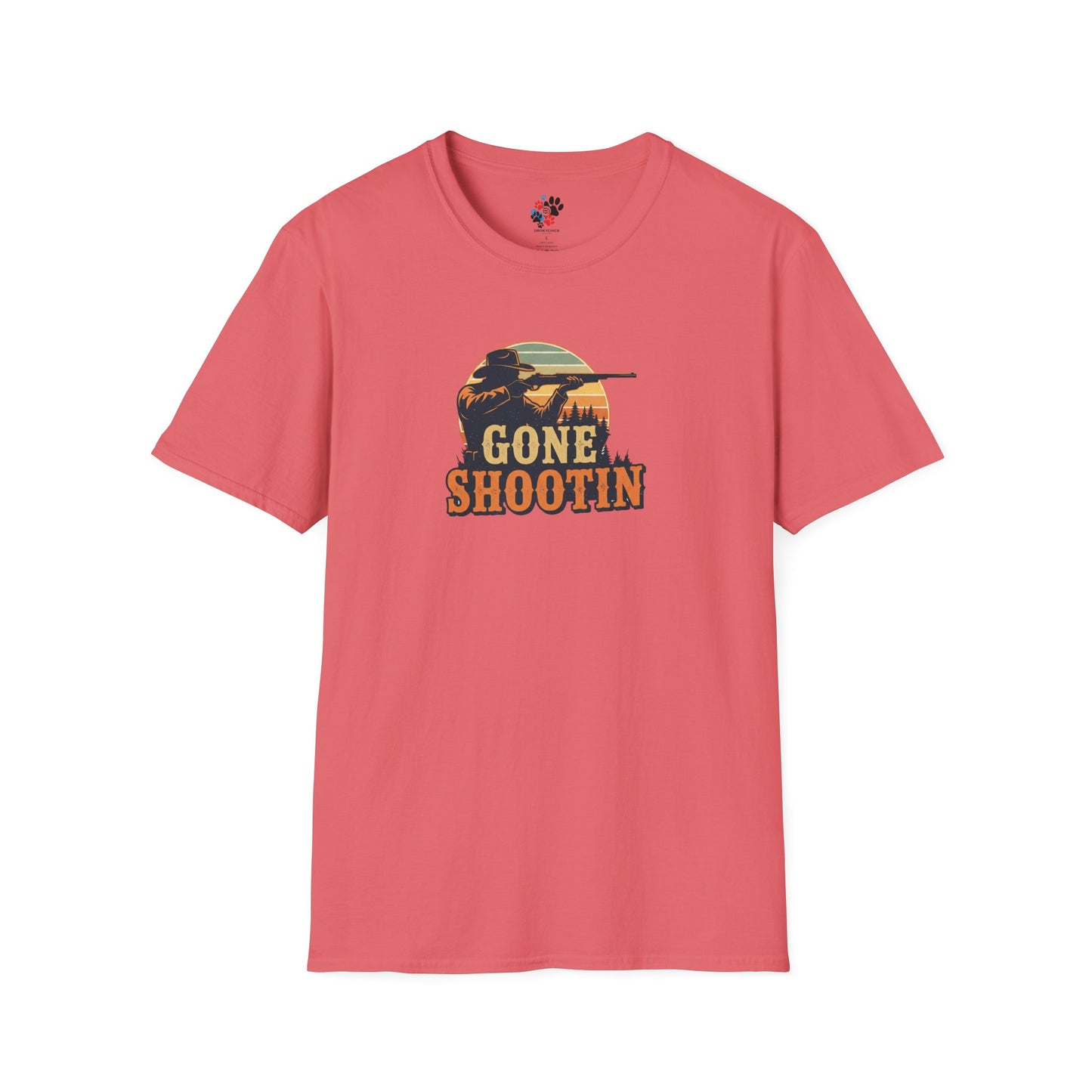 Gone Shootin'Softstyle T-Shirt - Outdoorsy Tee