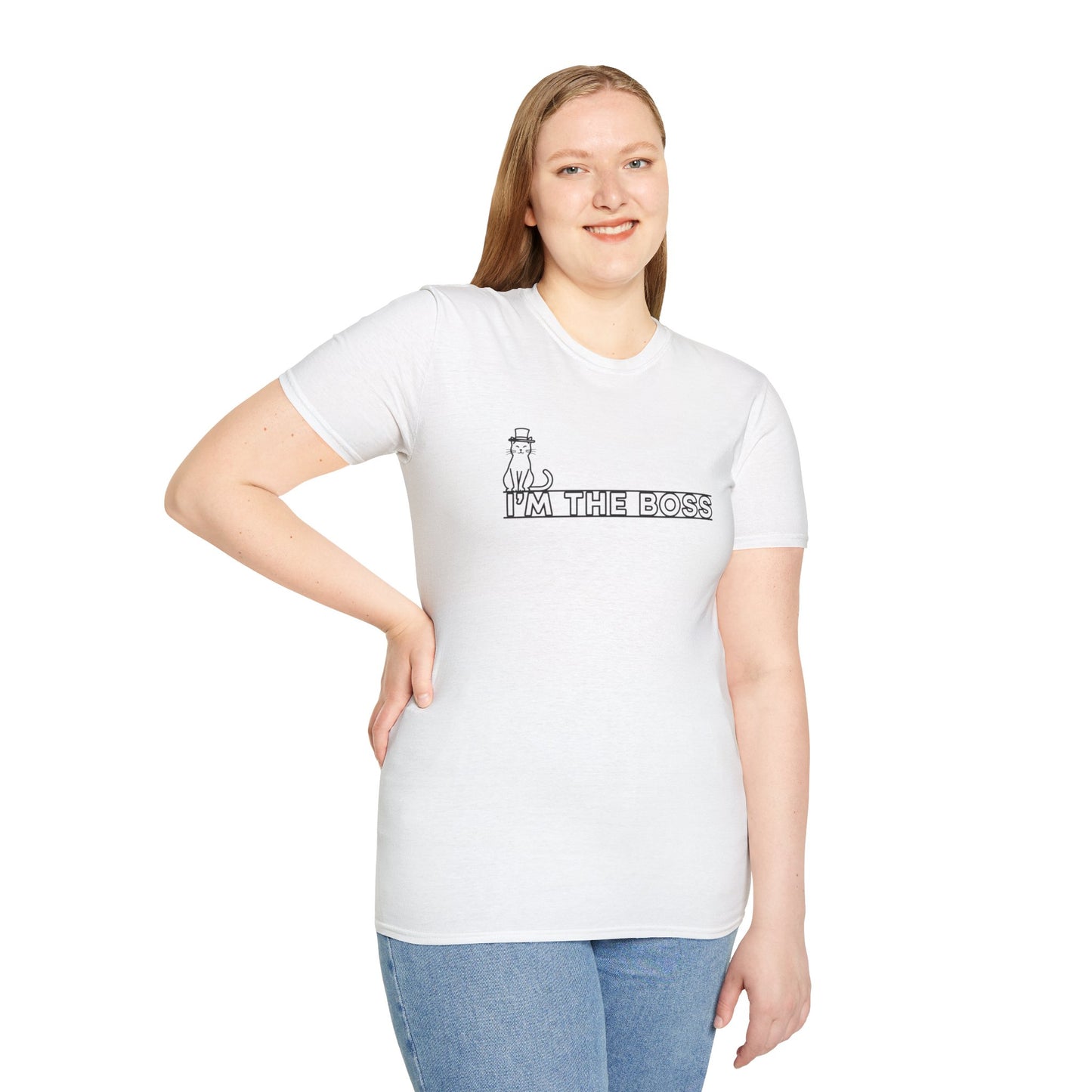I'm The Boss Cat Tee