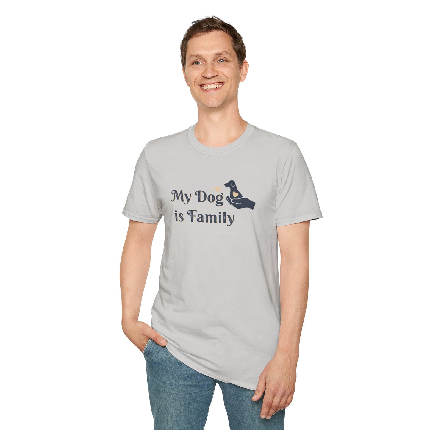 My Dog is Family Softstyle T-Shirt