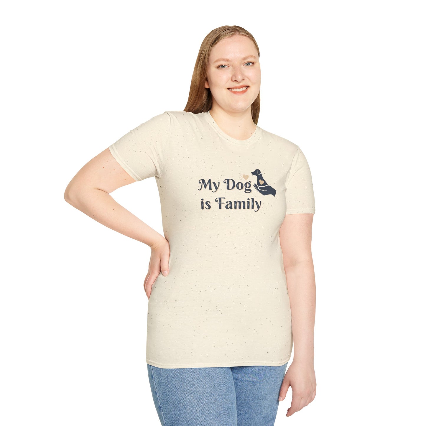 My Dog is Family Softstyle T-Shirt