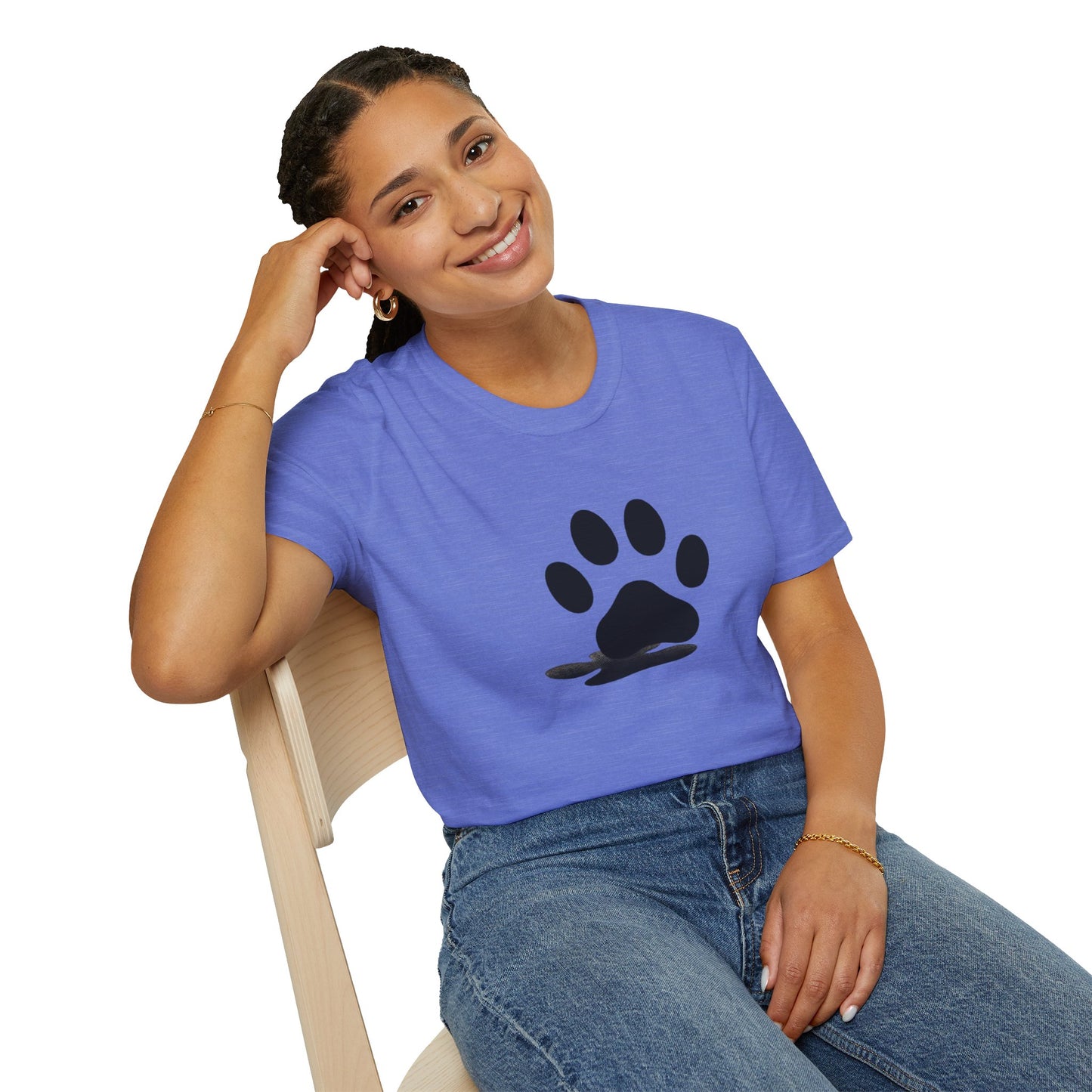 Paw Print Graphic T-Shirt