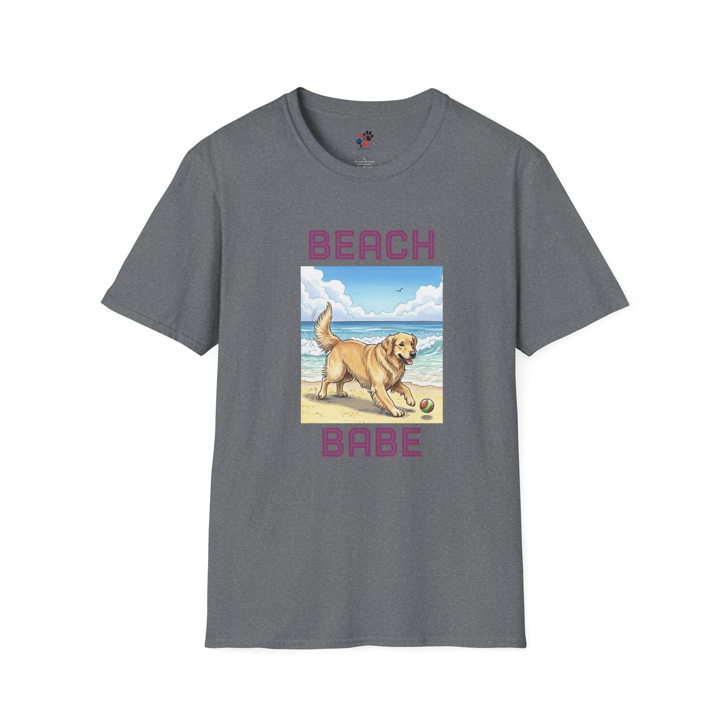 Beach Babe Dog Lover T-Shirt