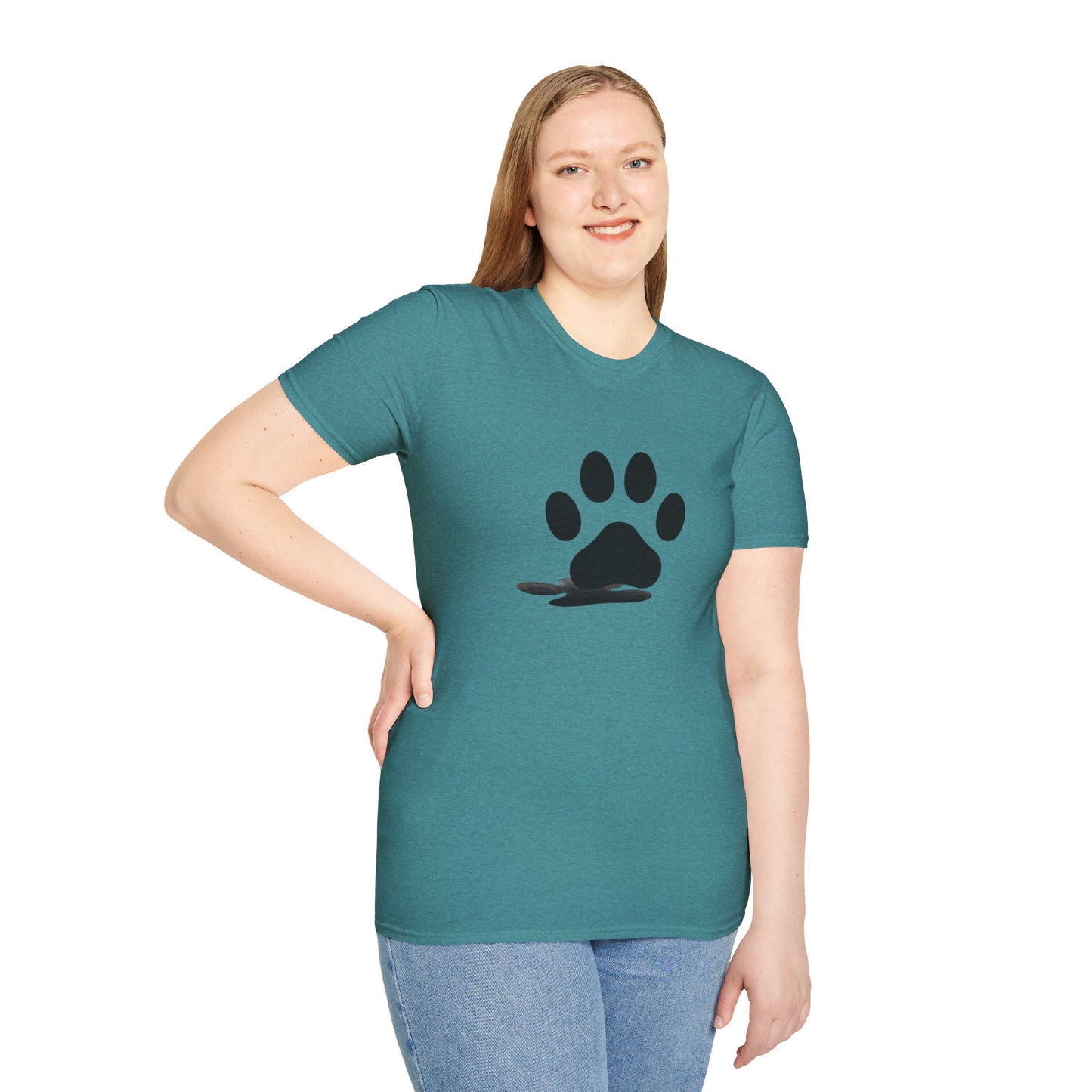 Paw Print Graphic T-Shirt