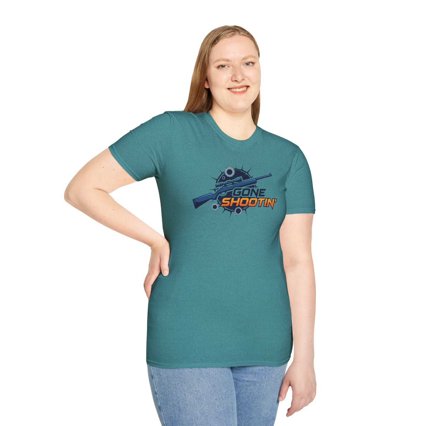 Gone Shootin' Unisex Softstyle T-Shirt