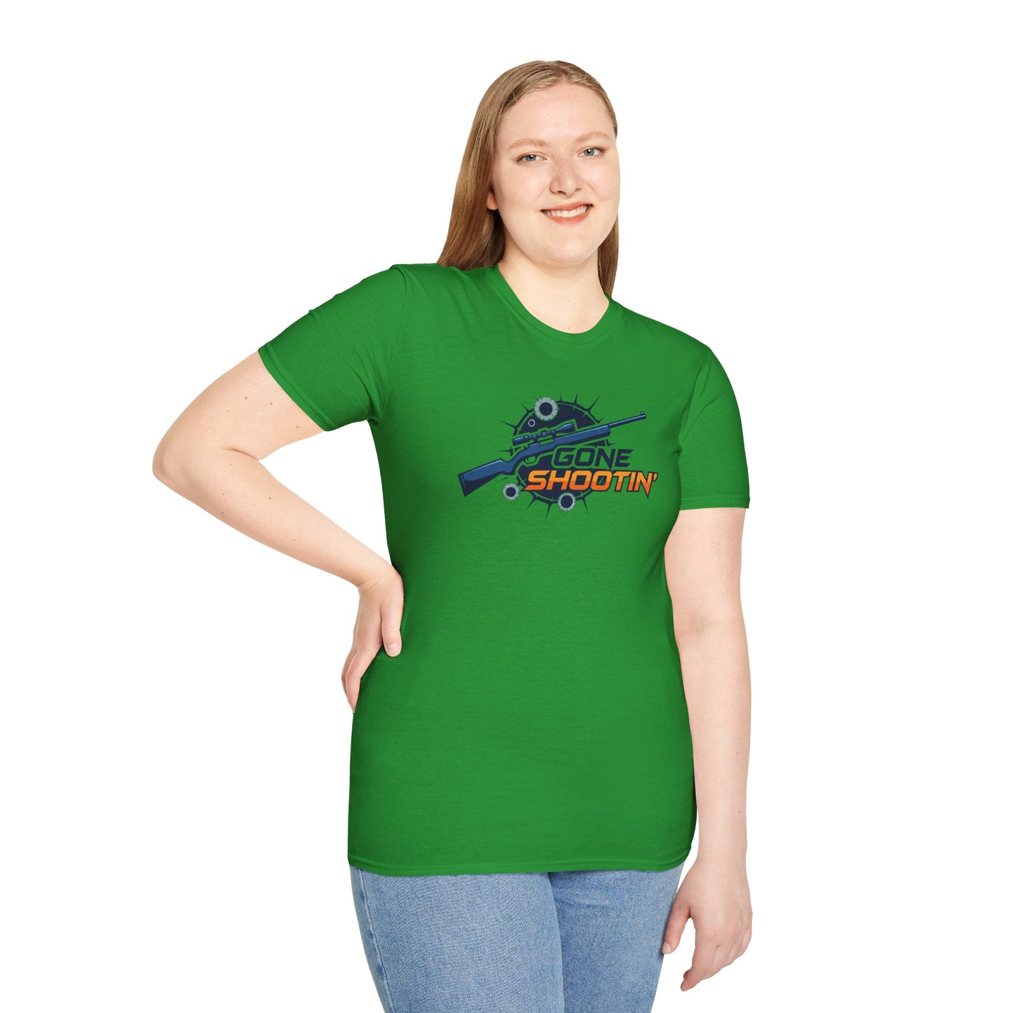 Gone Shootin' Unisex Softstyle T-Shirt