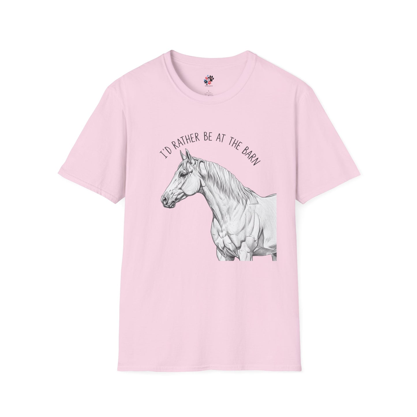I'd Rather Be At The Barn Tee