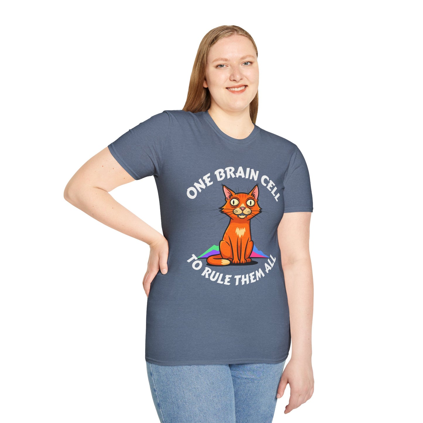 One Brain Cell - Orange Cat