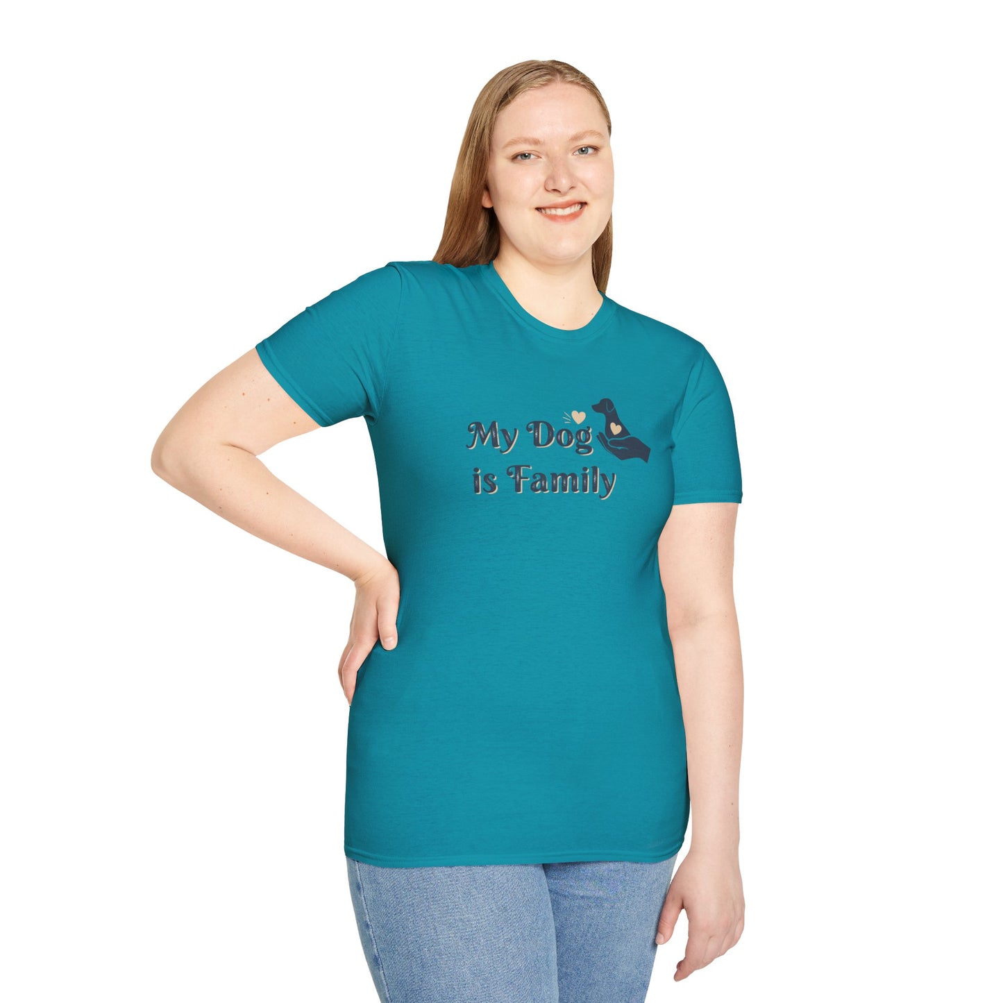 My Dog is Family Softstyle T-Shirt