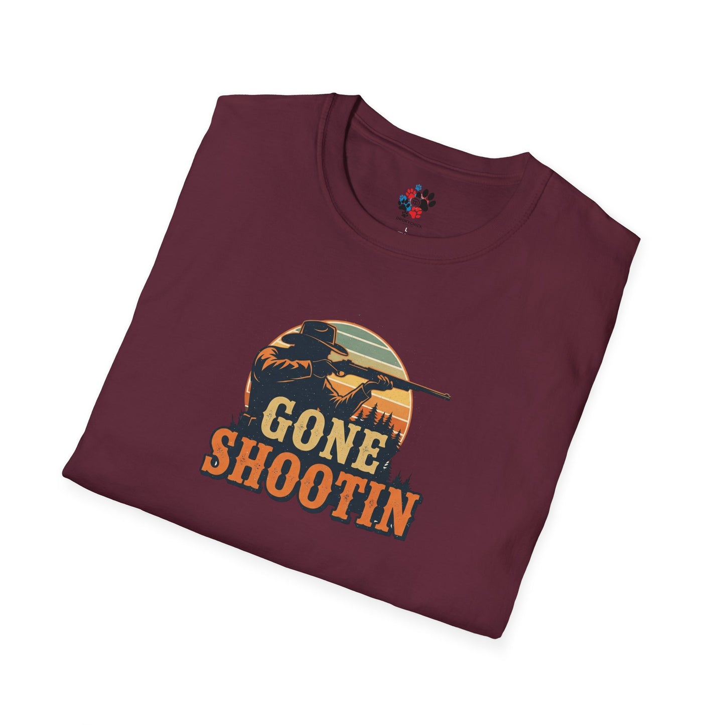 Gone Shootin'Softstyle T-Shirt - Outdoorsy Tee