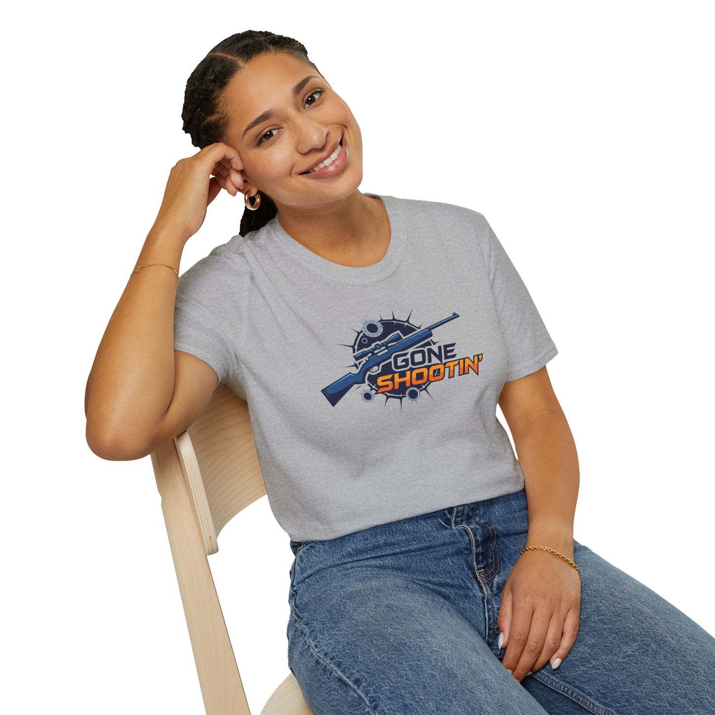 Gone Shootin' Unisex Softstyle T-Shirt