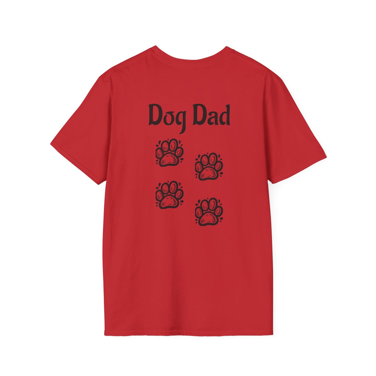 Dog Dad Front And Back Print