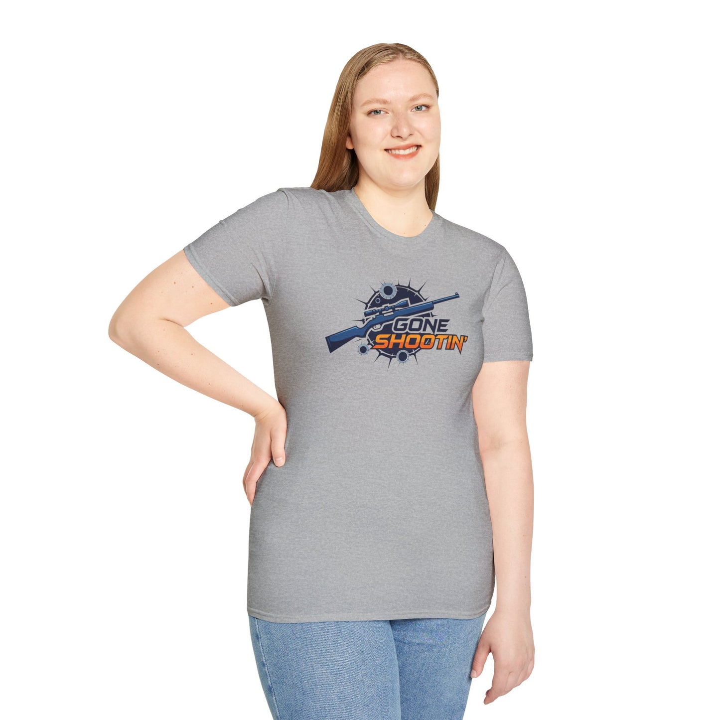 Gone Shootin' Unisex Softstyle T-Shirt