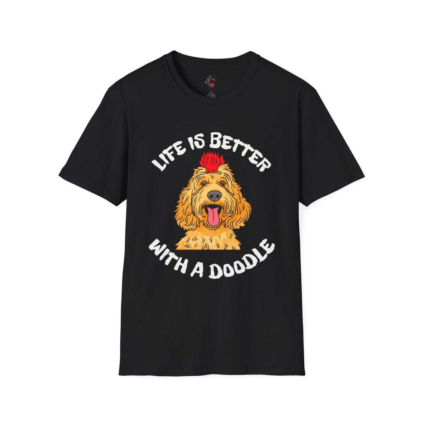 Life is Better with a Doodle T-Shirt