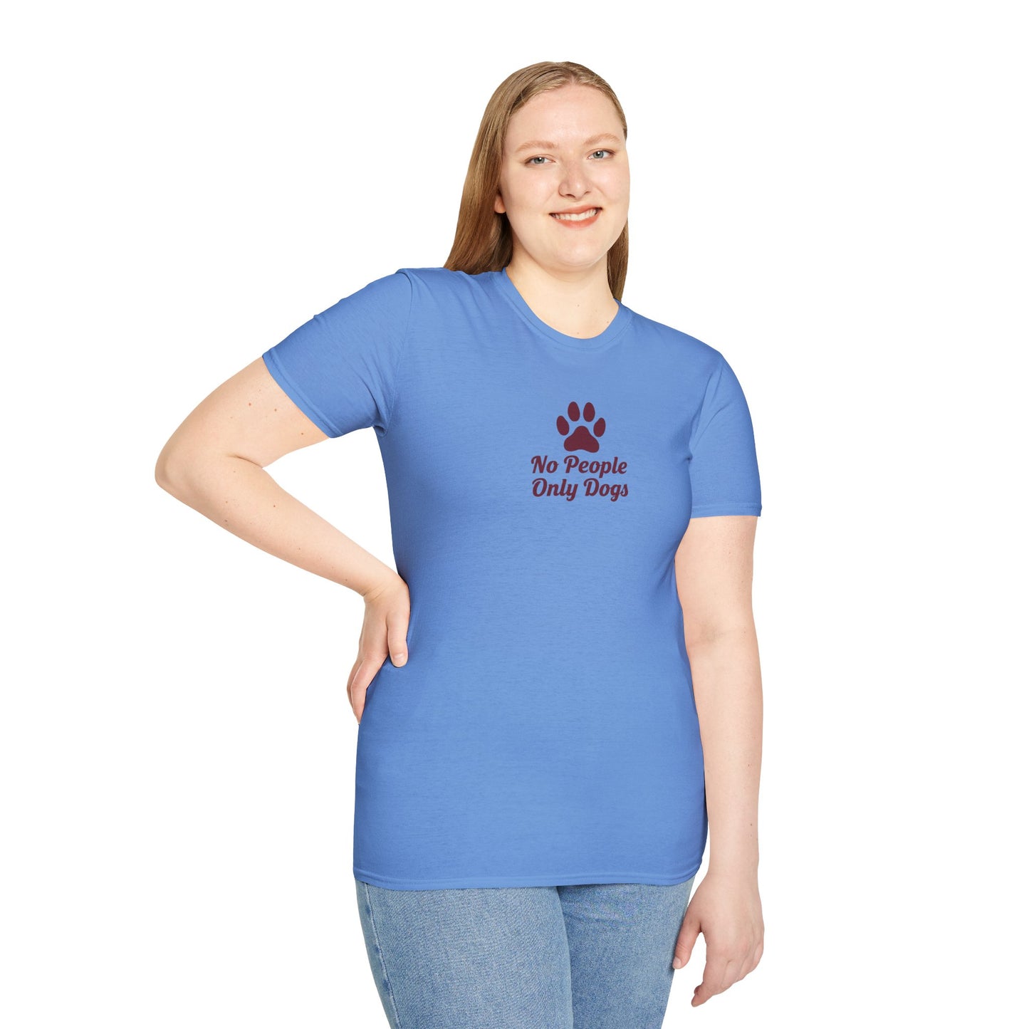 Dog Lovers T-Shirt, No People Only Dogs Tee