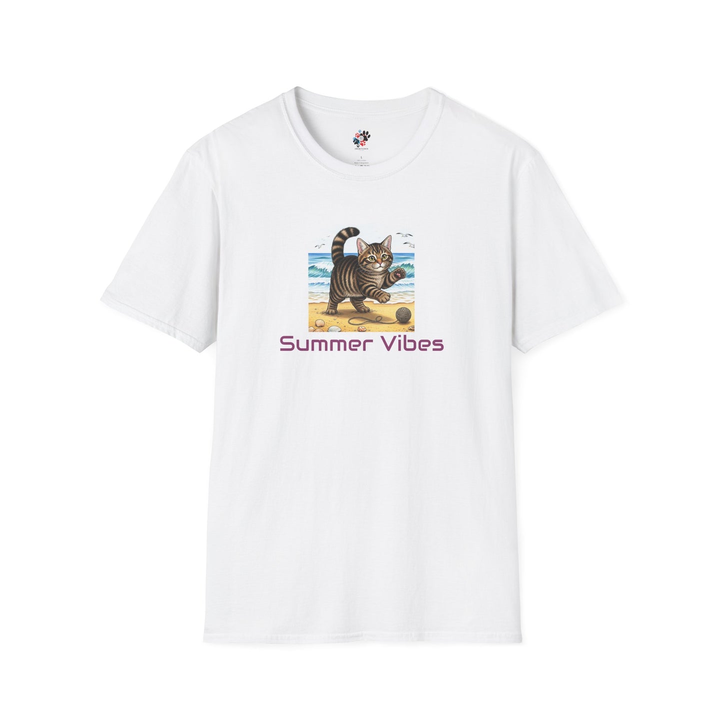Summer Vibes Cat T-Shirt
