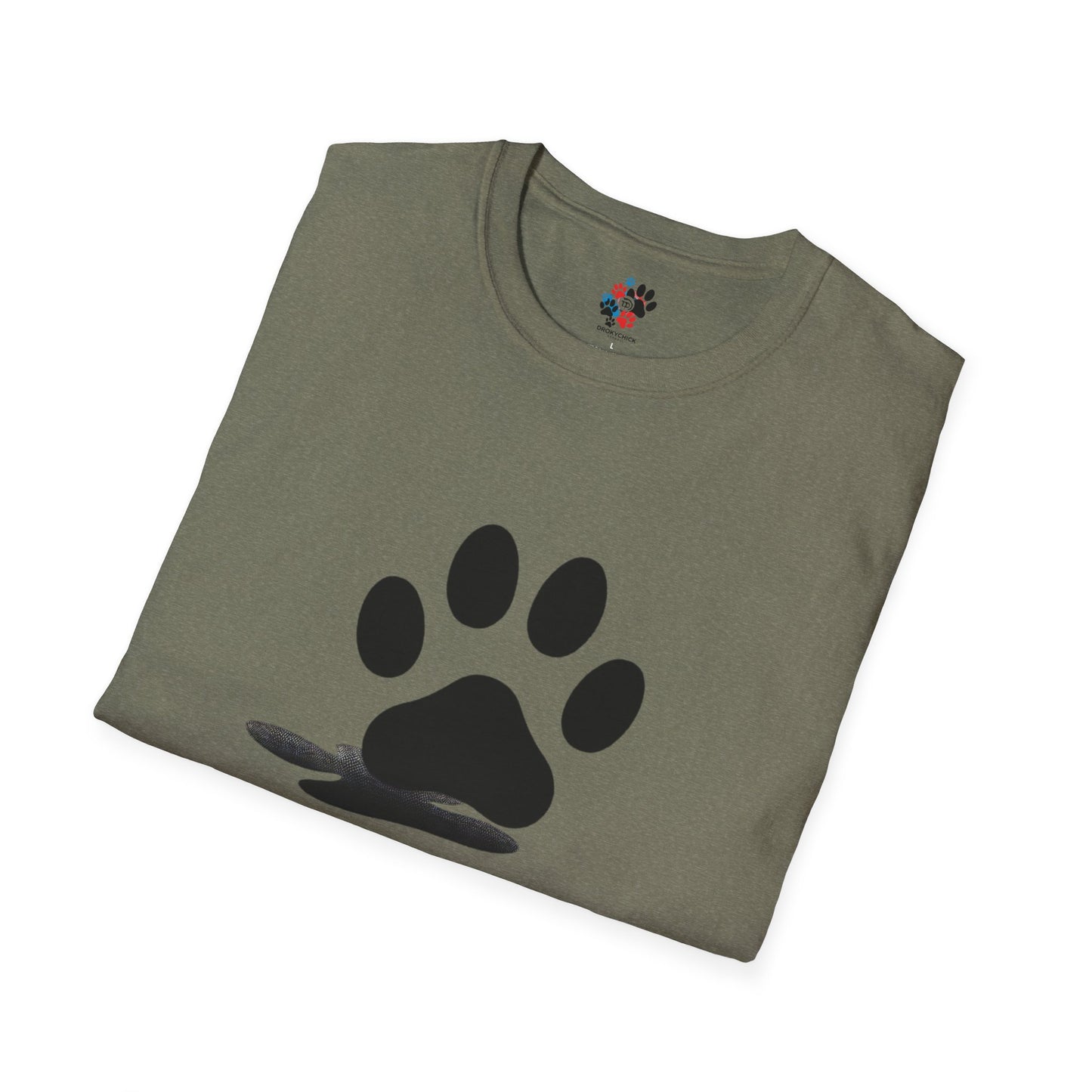 Paw Print Graphic T-Shirt