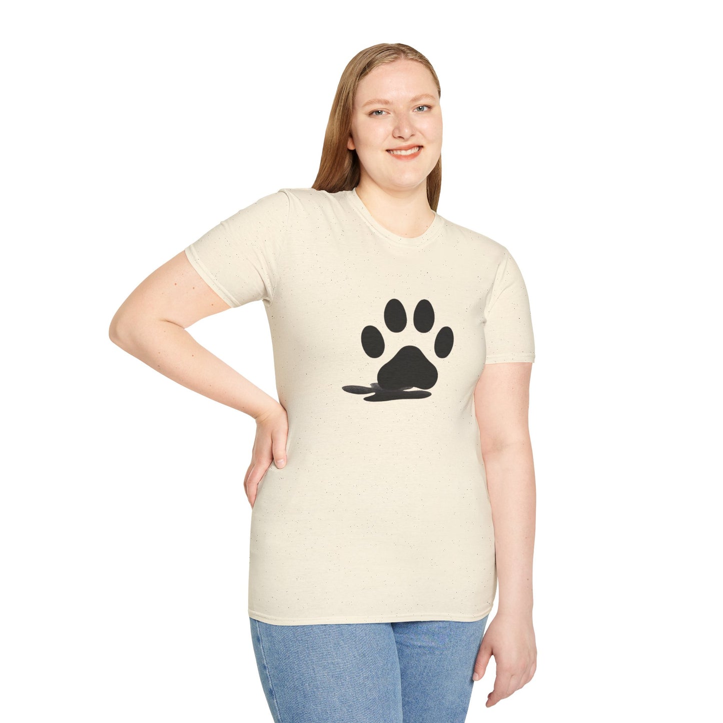 Paw Print Graphic T-Shirt