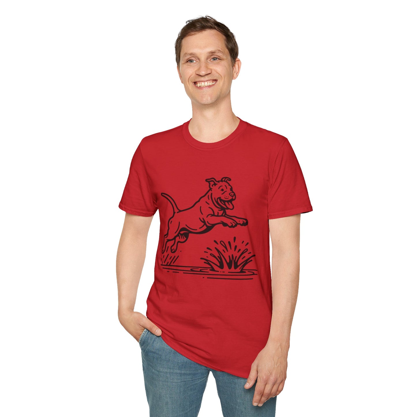Dog Dad Front And Back Print