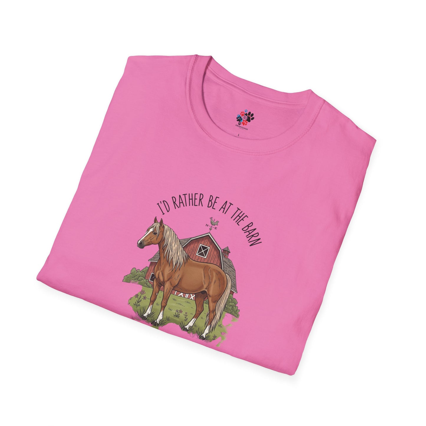 Horse Lover's Softstyle T-Shirt - Perfect for Farm Days