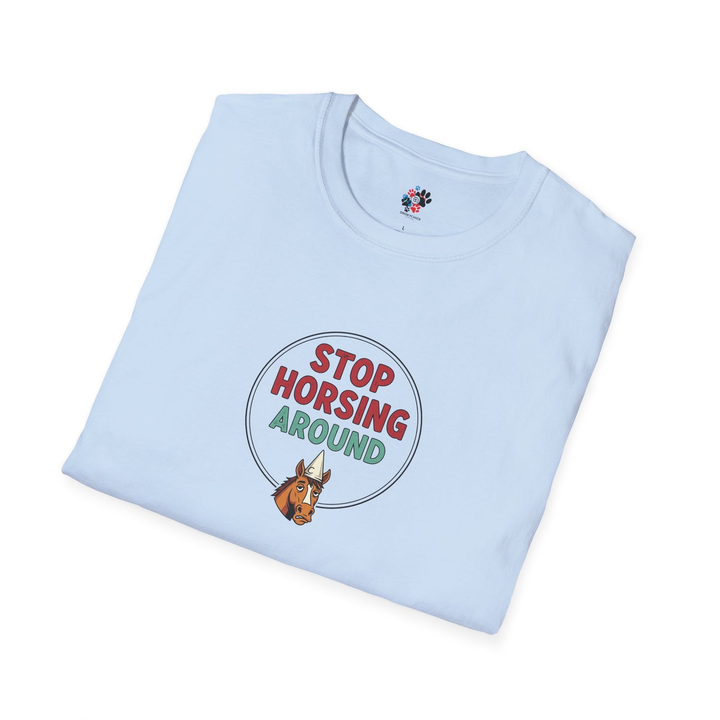 Funny Horse T-Shirt | Stop Horsing Around Tee