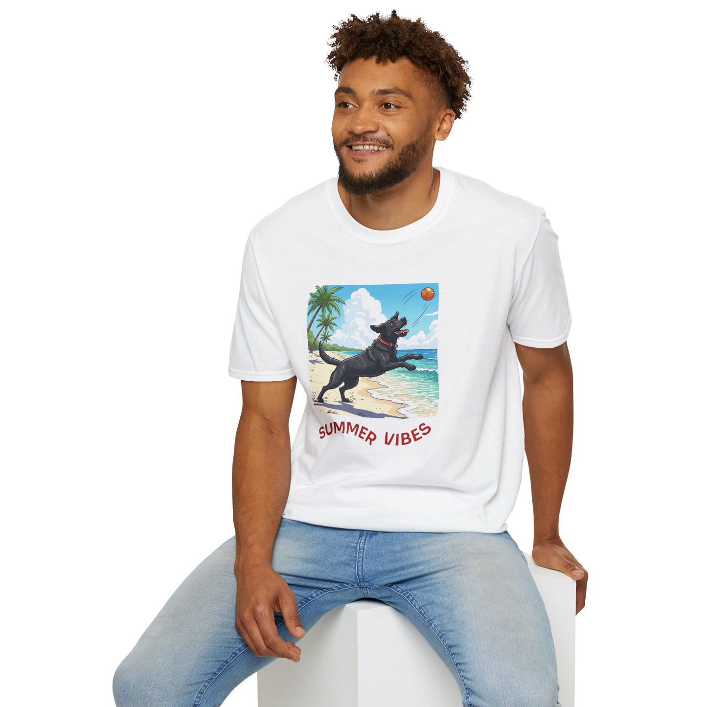 Summer Vibes Dog T-Shirt,