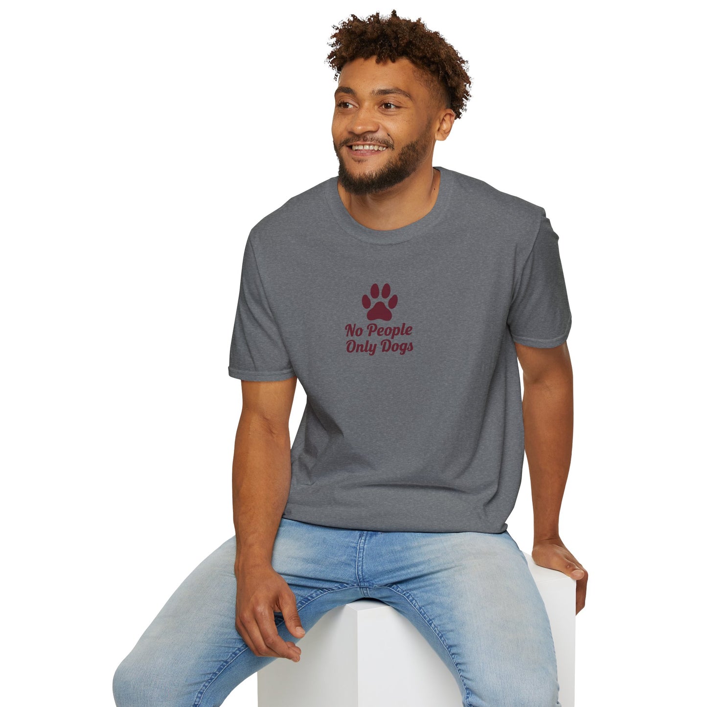 Dog Lovers T-Shirt, No People Only Dogs Tee