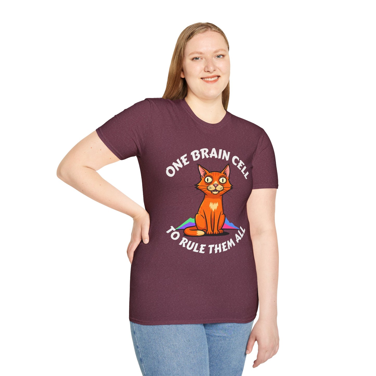 One Brain Cell - Orange Cat