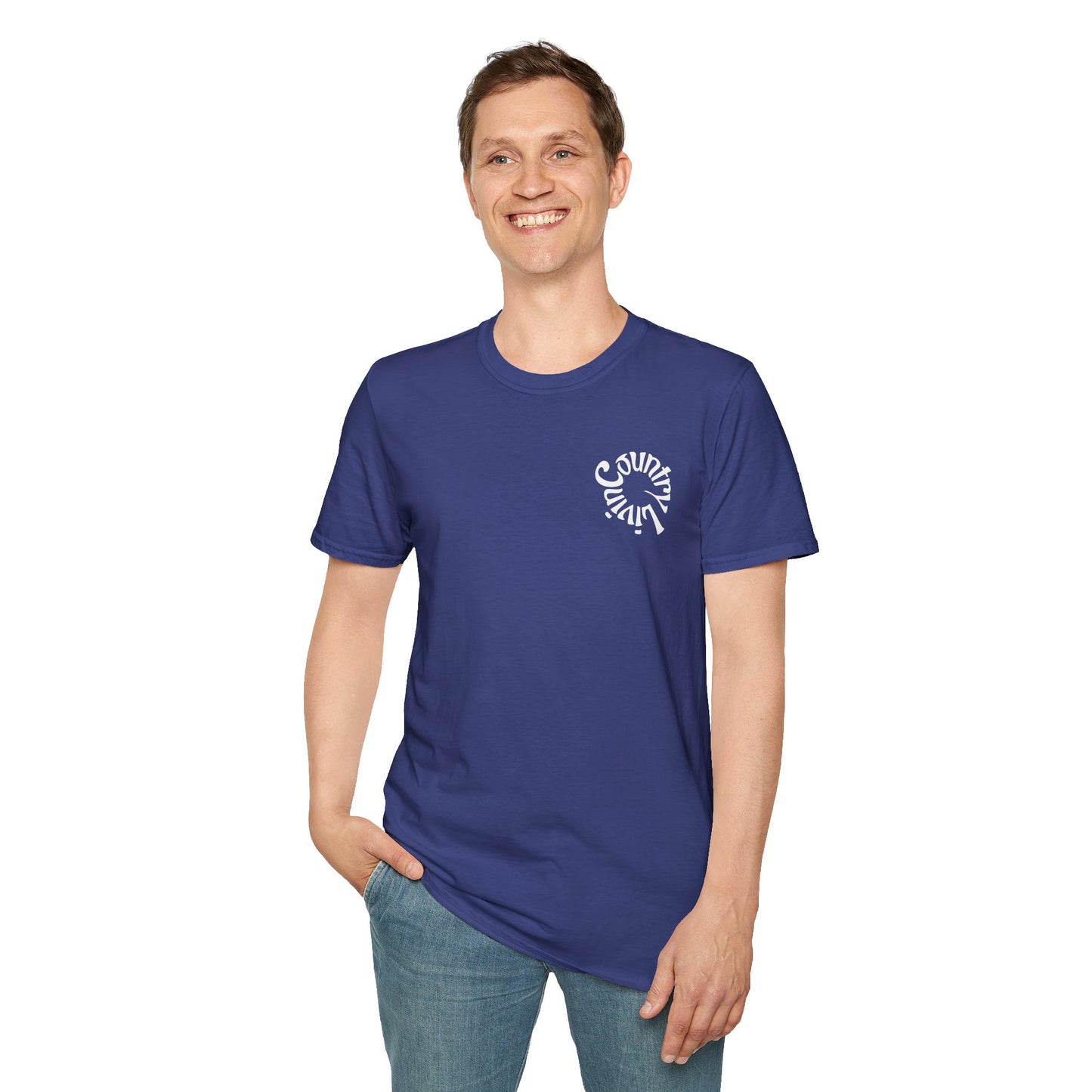 Country Livin T-Shirt | Gift for Riders, Farm Style Fashion