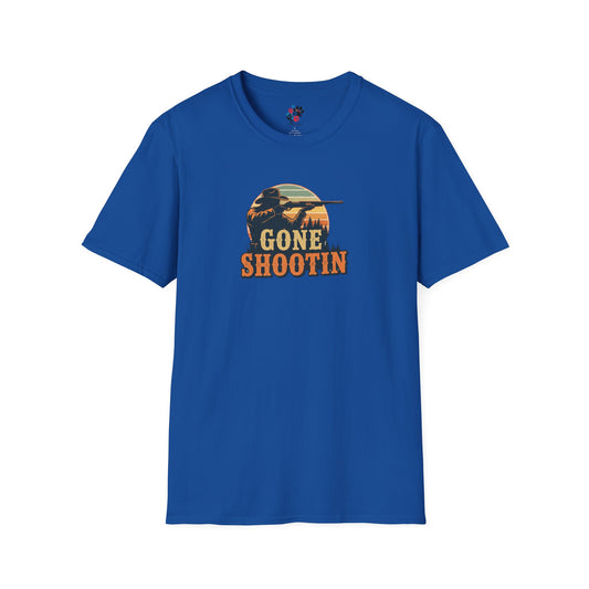Gone Shootin'Softstyle T-Shirt - Outdoorsy Tee