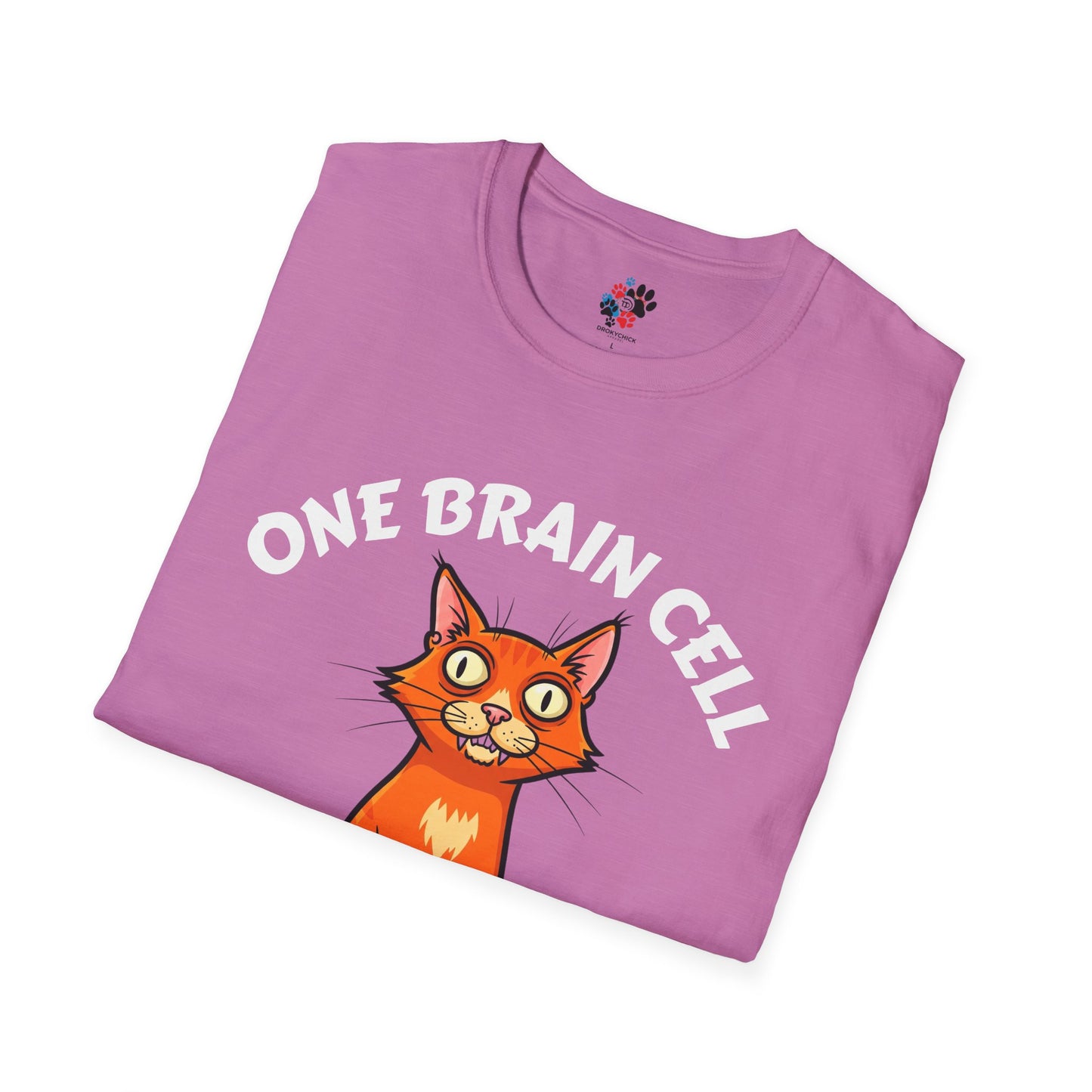 One Brain Cell - Orange Cat