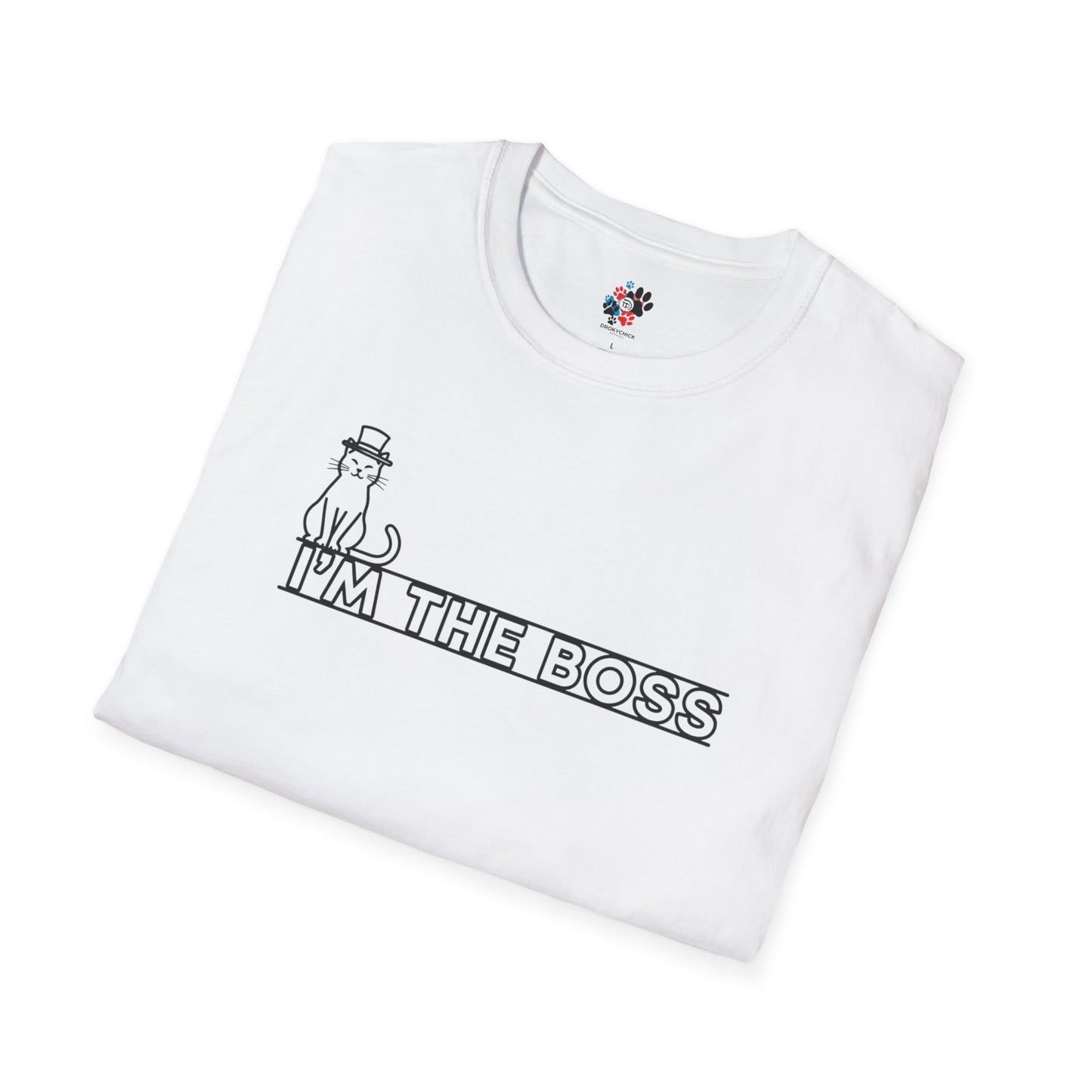 I'm The Boss Cat Tee