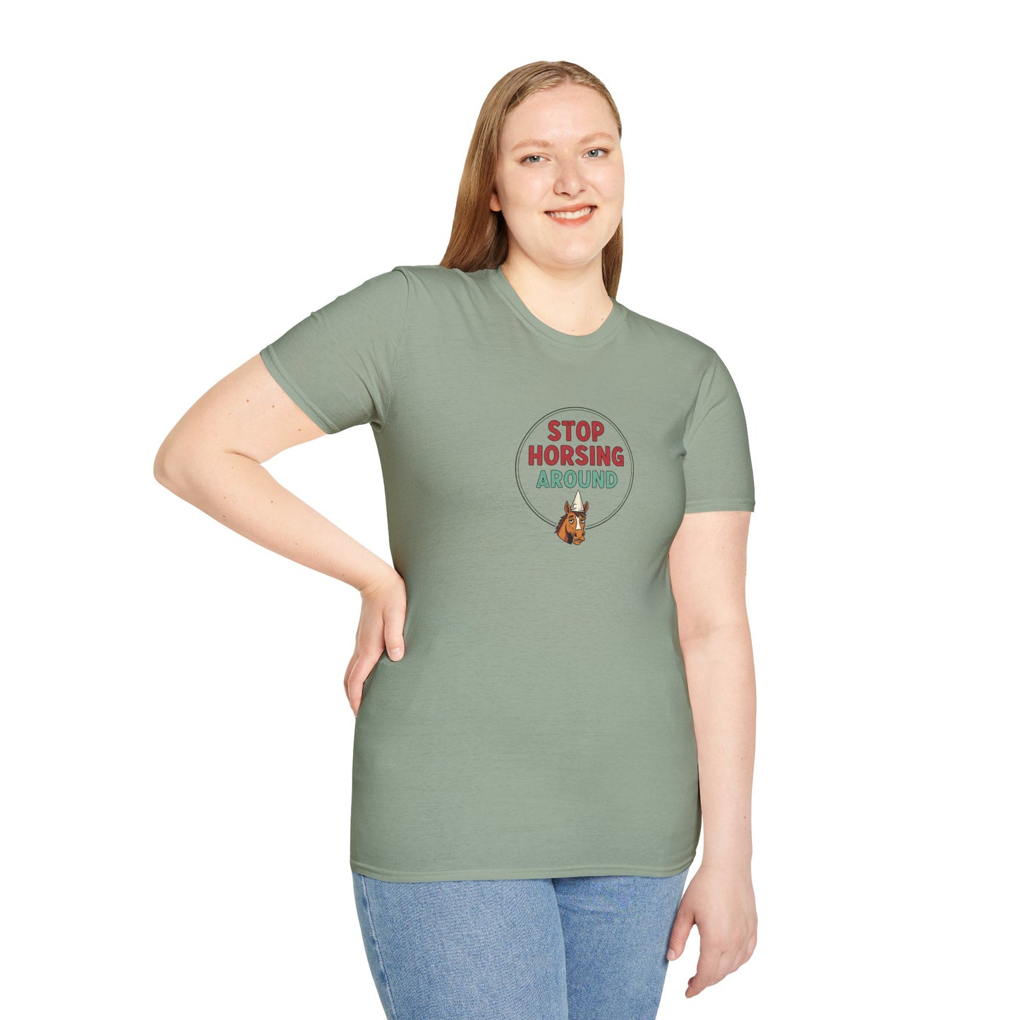 Funny Horse T-Shirt | Stop Horsing Around Tee