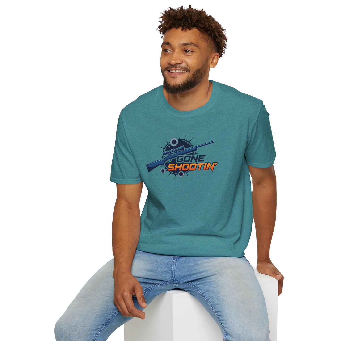 Gone Shootin' Unisex Softstyle T-Shirt