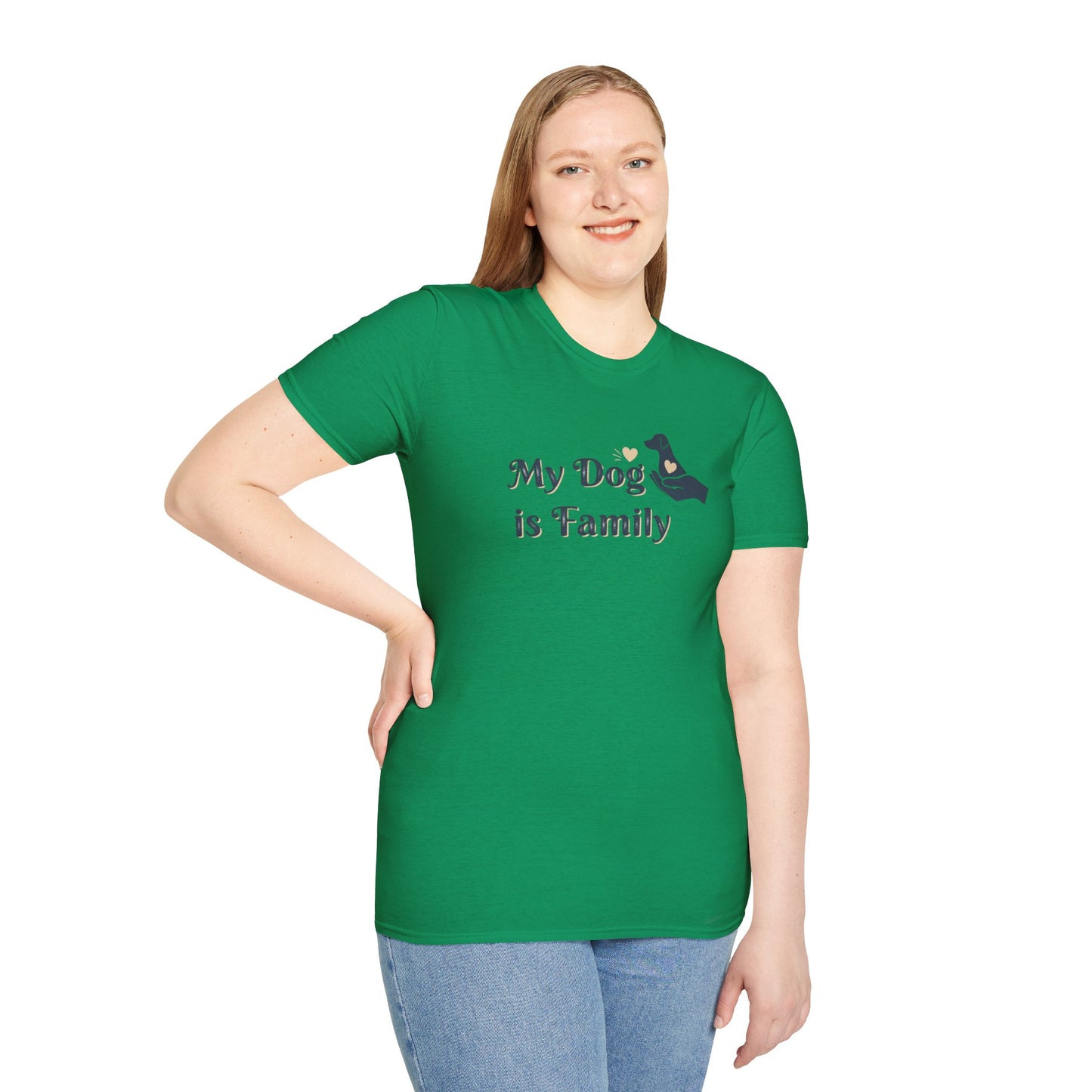 My Dog is Family Softstyle T-Shirt