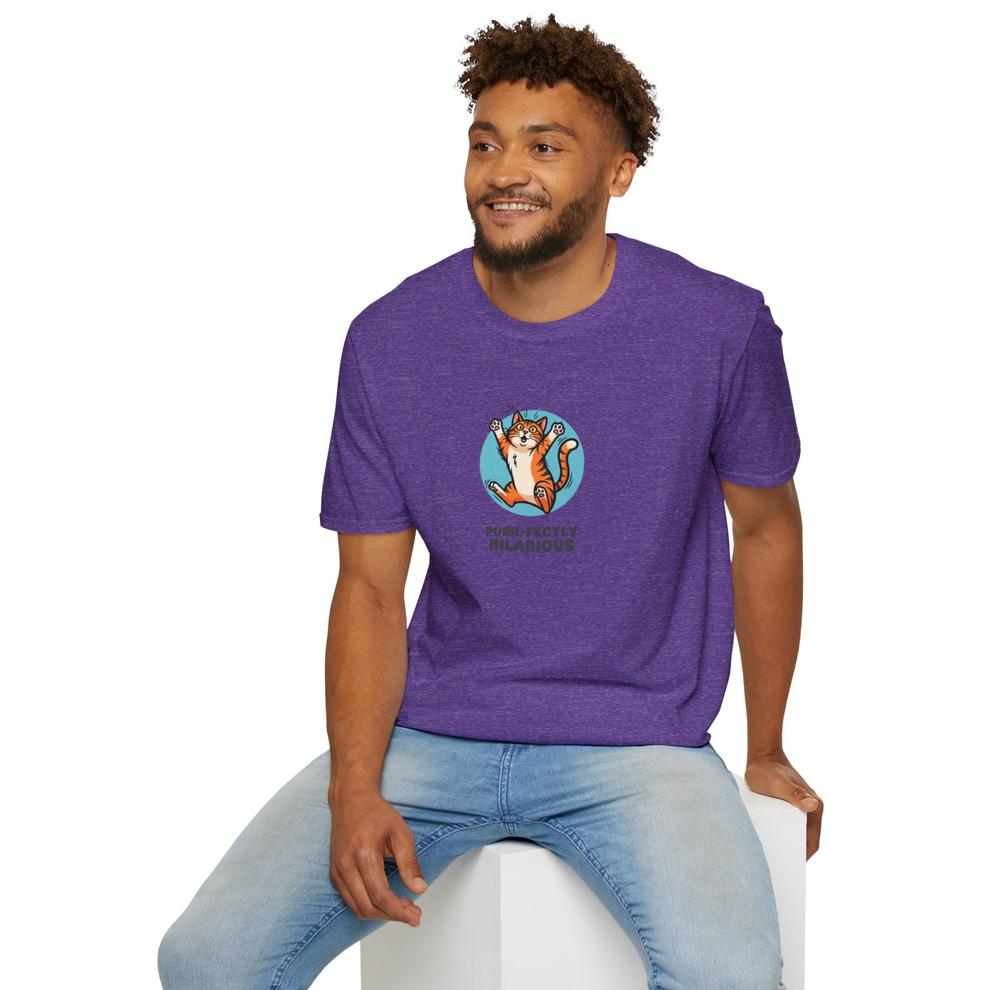 Purr-fectly Hilarious Cat T-Shirt