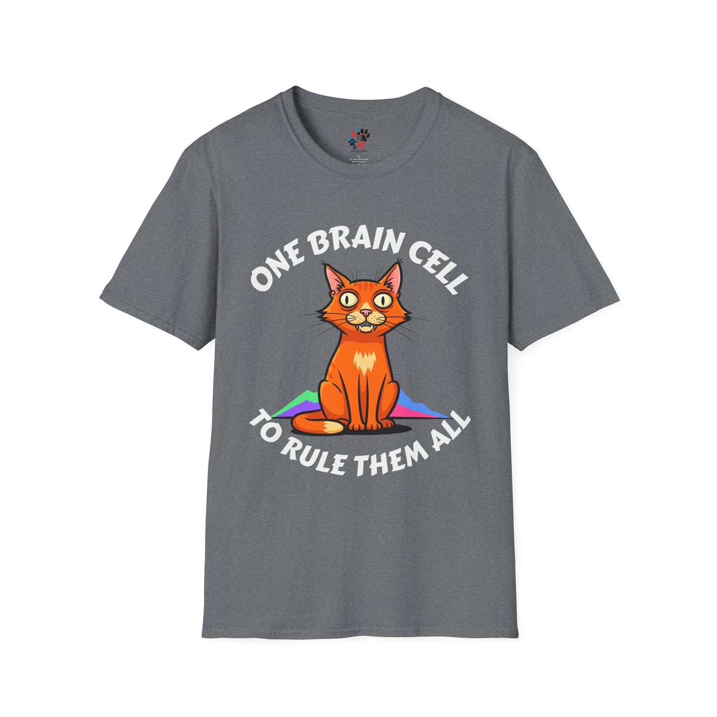 One Brain Cell - Orange Cat