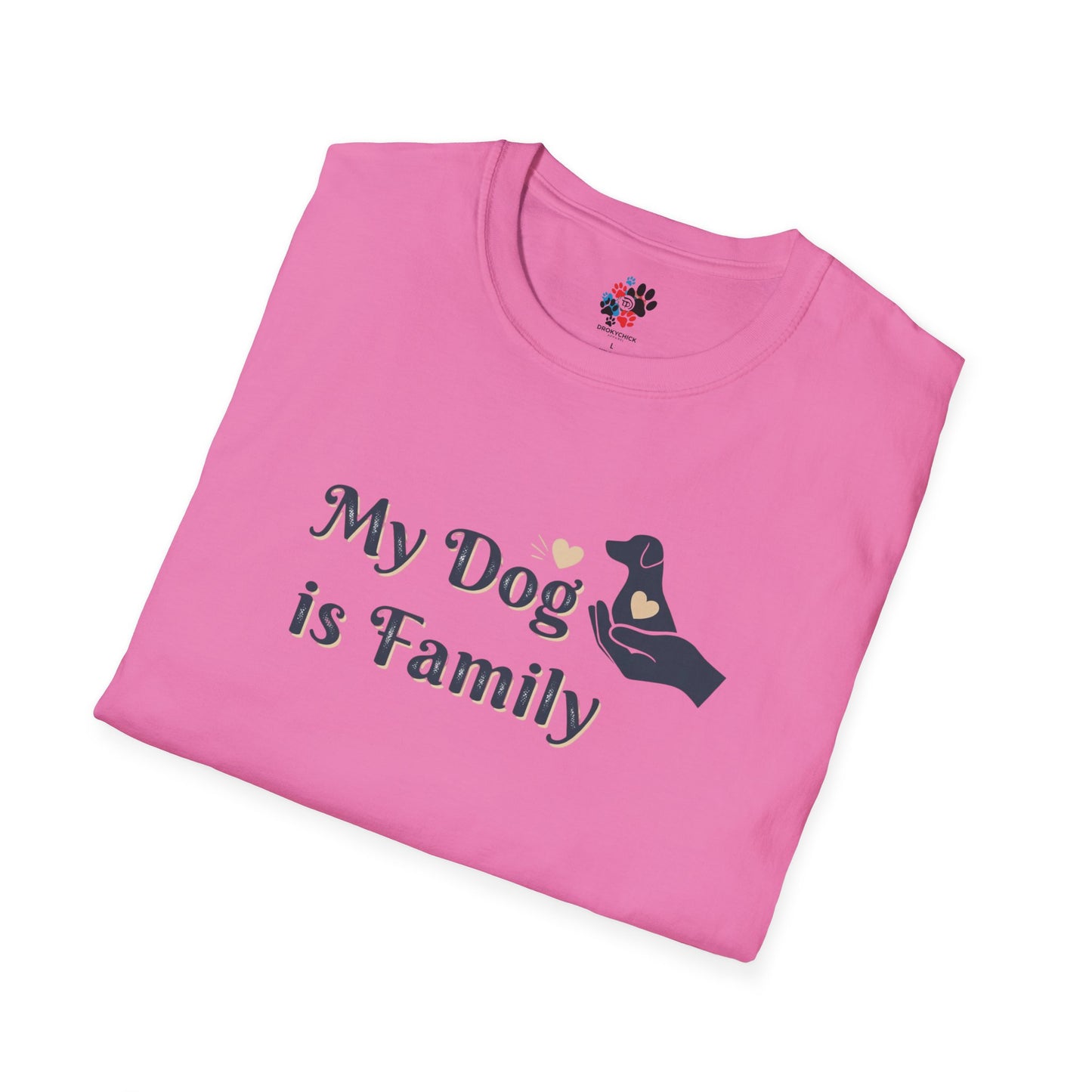 My Dog is Family Softstyle T-Shirt