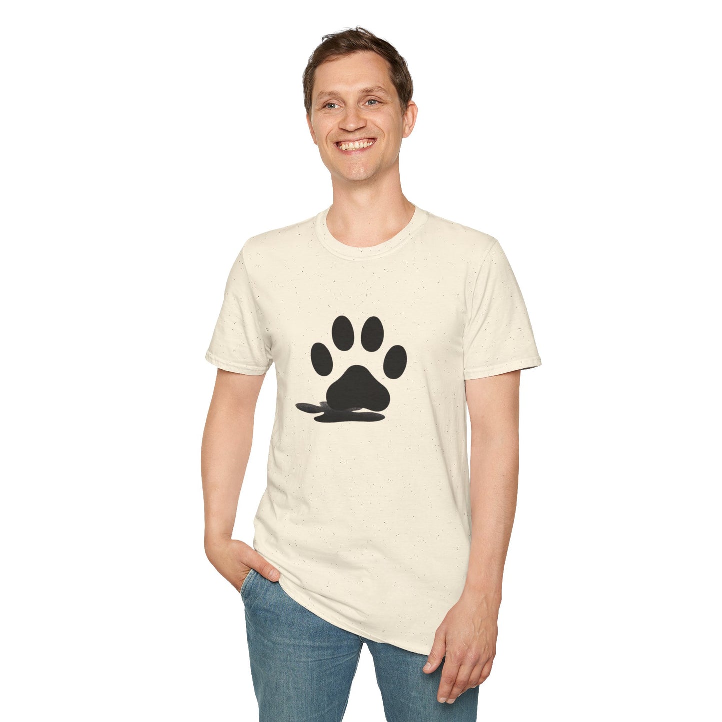 Paw Print Graphic T-Shirt