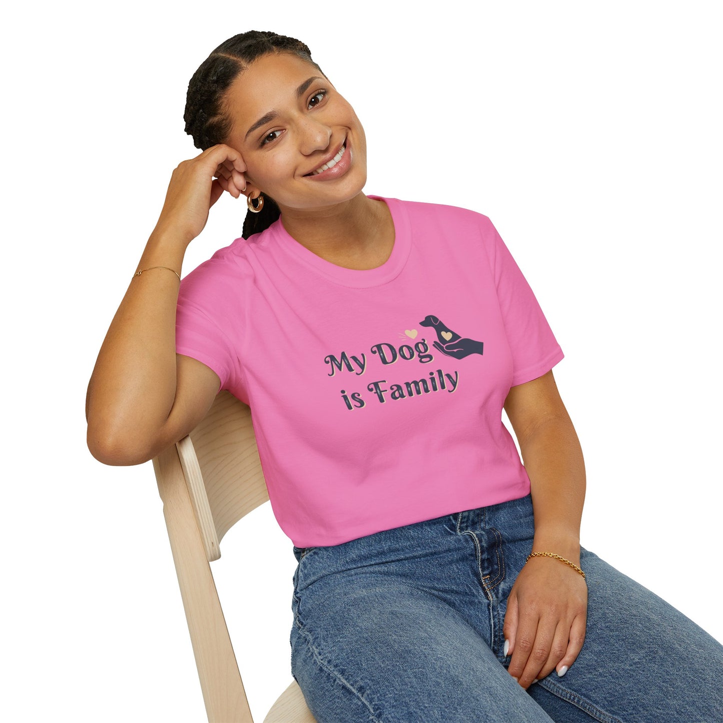 My Dog is Family Softstyle T-Shirt
