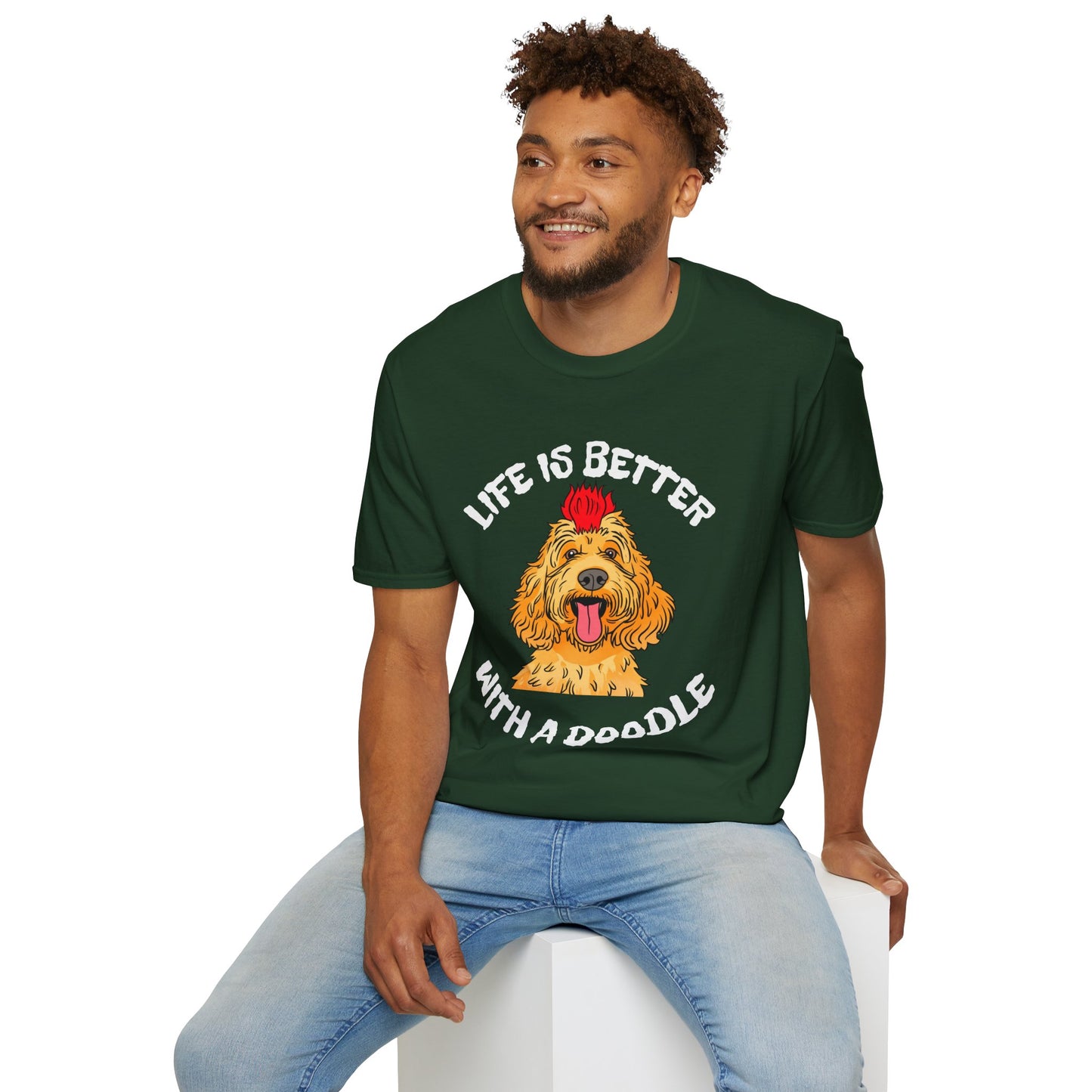 Life is Better with a Doodle T-Shirt