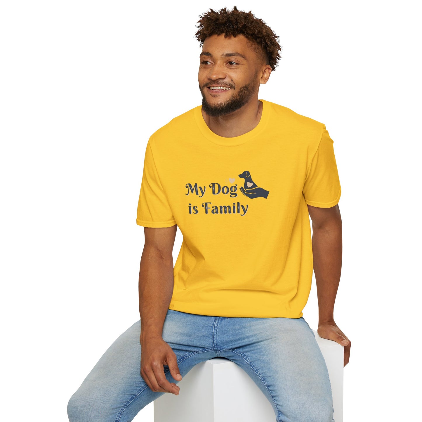 My Dog is Family Softstyle T-Shirt