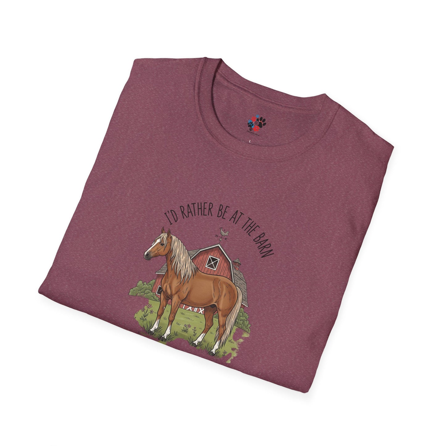 Horse Lover's Softstyle T-Shirt - Perfect for Farm Days