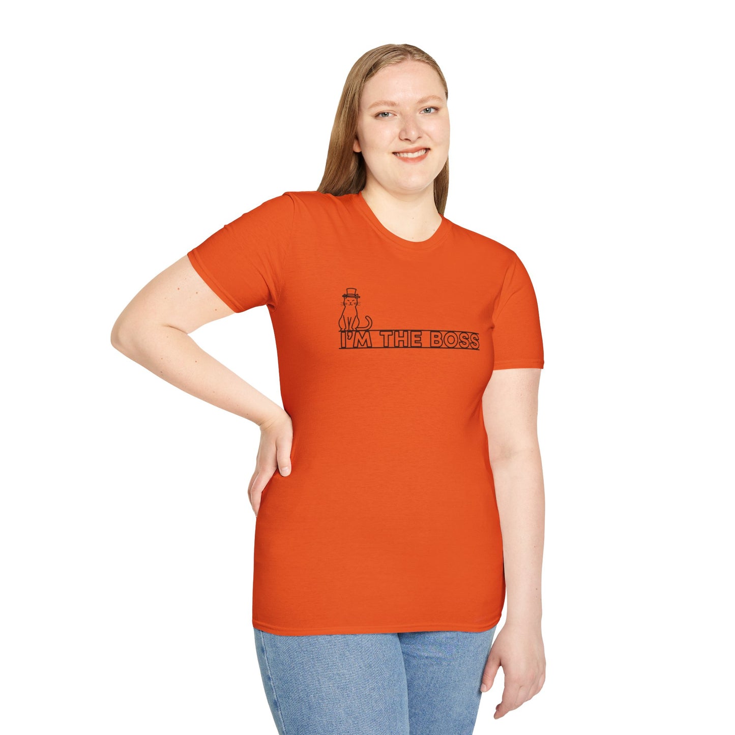 I'm The Boss Cat Tee