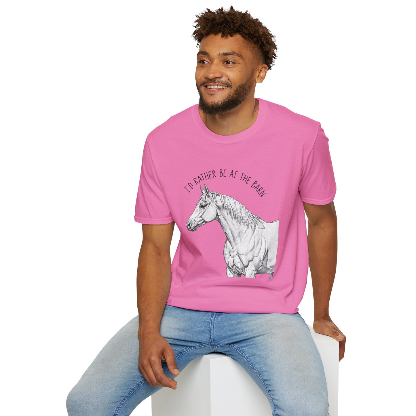 I'd Rather Be At The Barn Tee