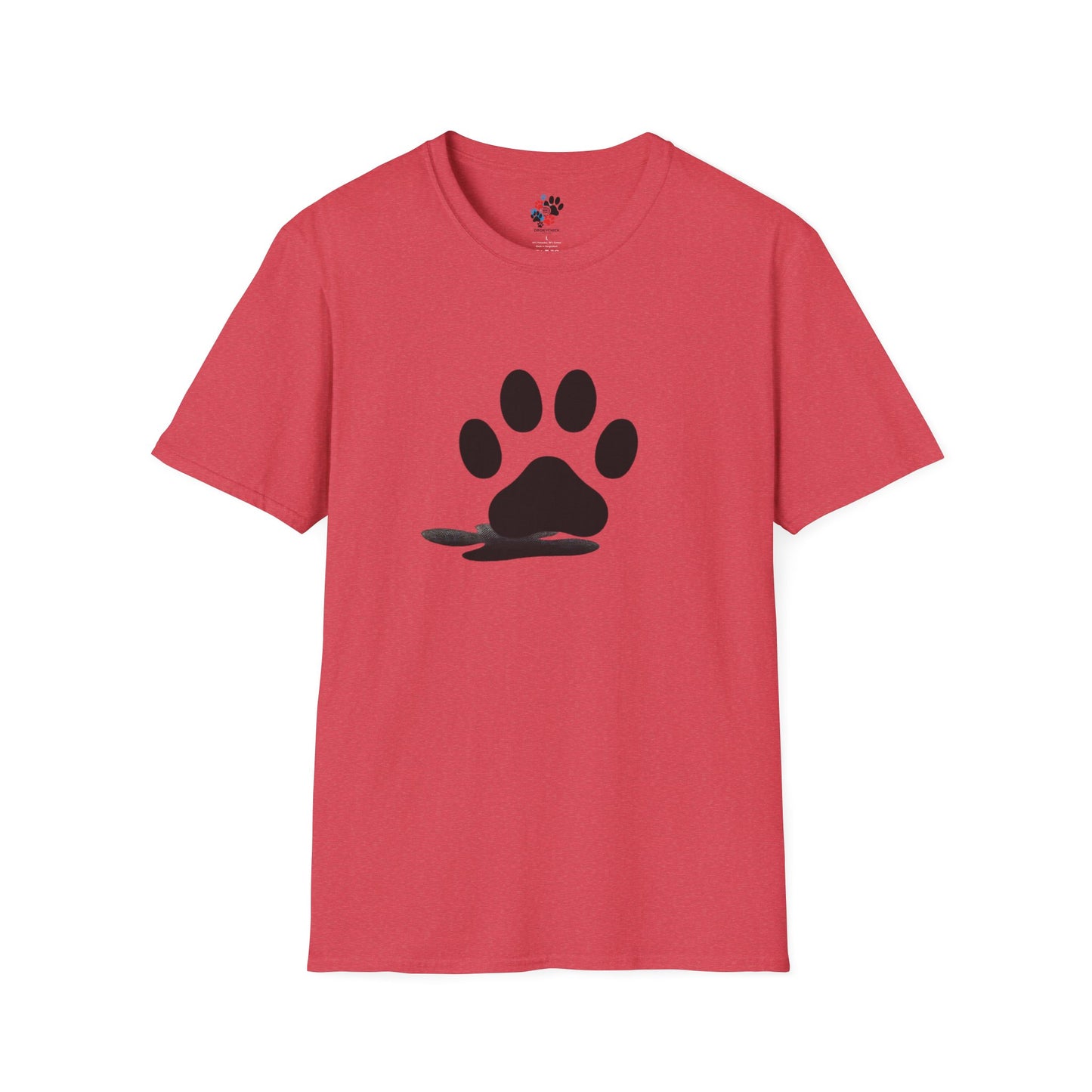 Paw Print Graphic T-Shirt
