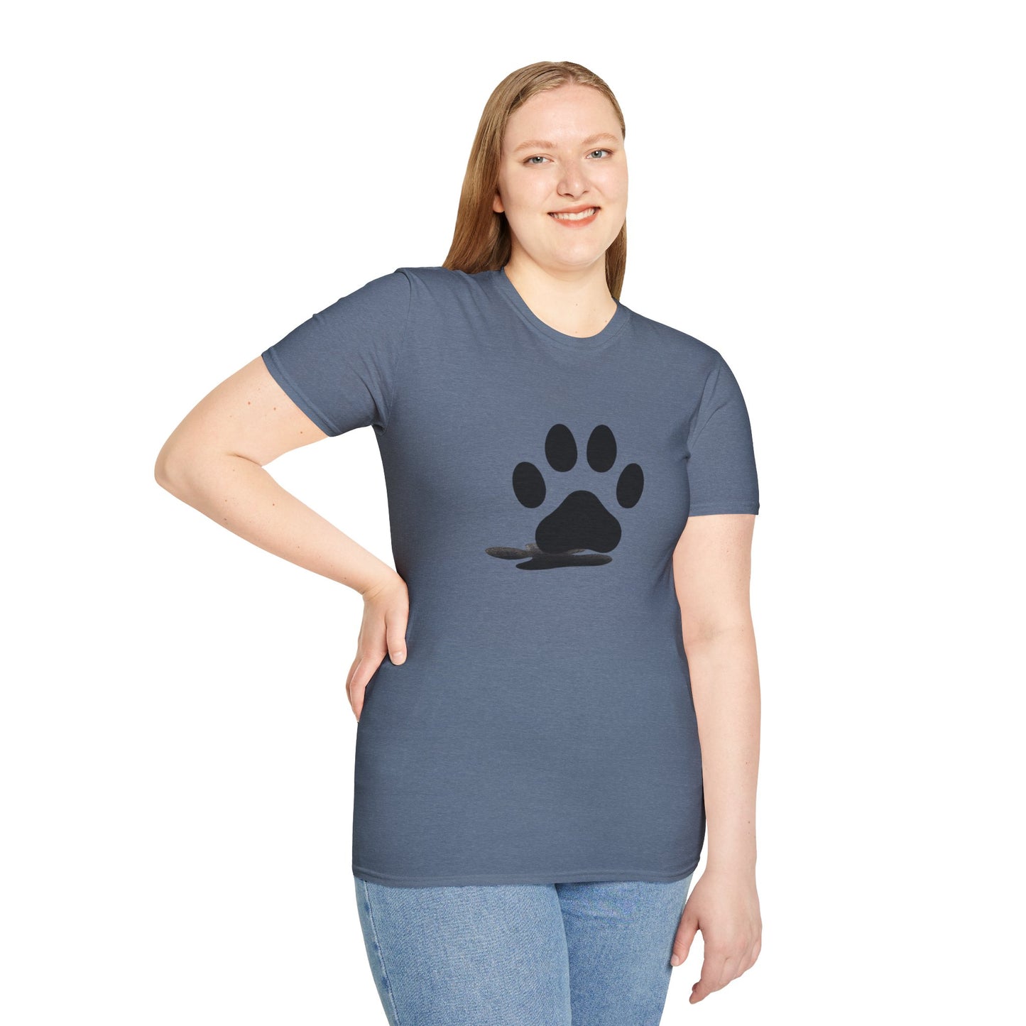 Paw Print Graphic T-Shirt