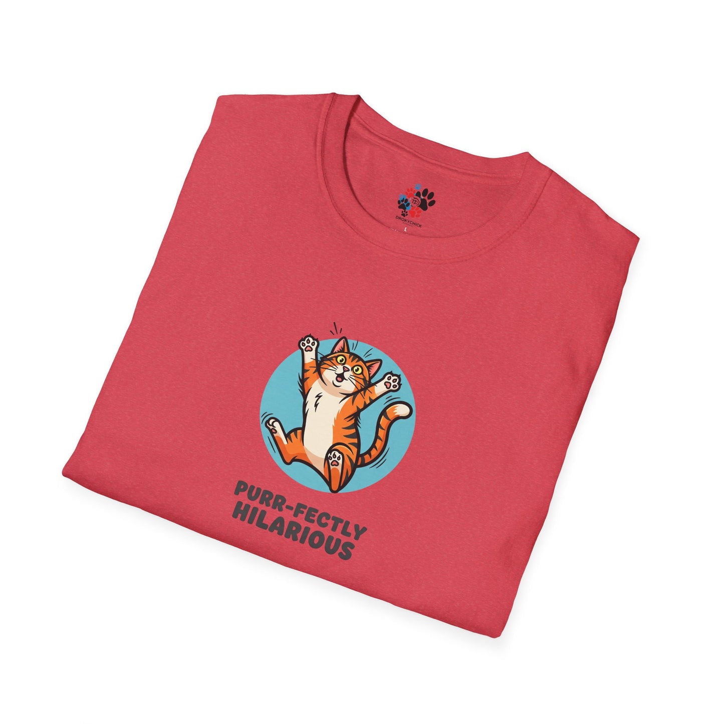 Purr-fectly Hilarious Cat T-Shirt