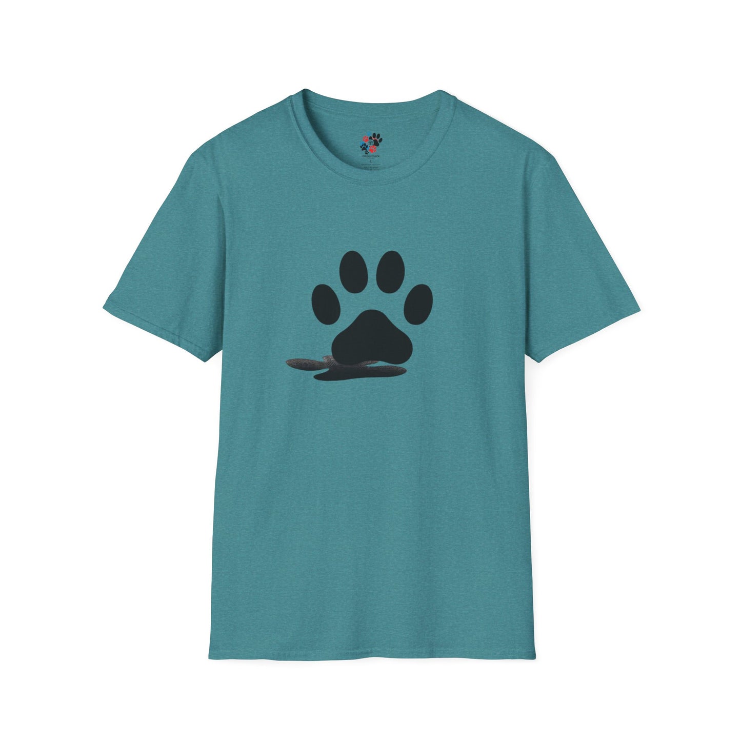 Paw Print Graphic T-Shirt